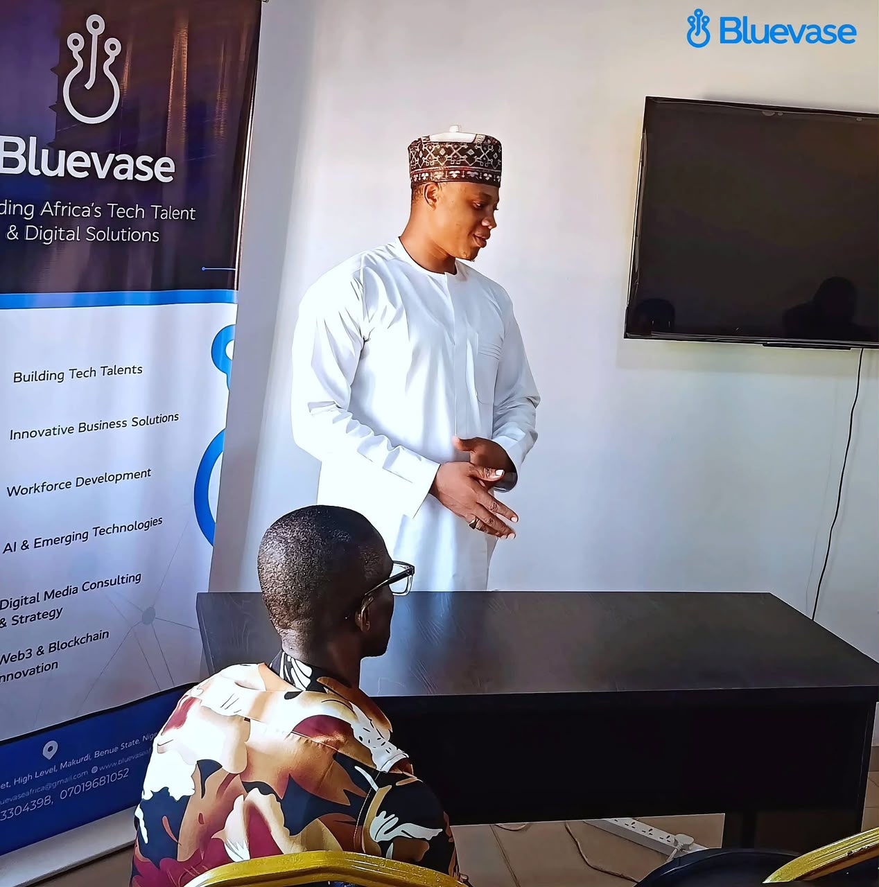 Ten young people are learning tech on full funding, with Bluevese